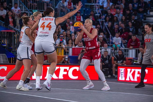 Basketball, FIBA 3x3 World Championship in Warsaw, Women, Poland - Azerbaijan