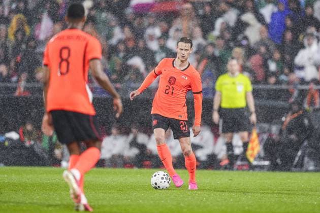Fußball, Testspiel, Niederlande - Algerien #3 ROTTERDAM , 03-06-2026 , Stadium Feijenoord de Kuip , season 2025 2026 , FIFA International football , friendly match between The Netherlands and Algeria , picture shows Netherlands player Frenkie de Jong Netherlands - Algeria (friendly)  x204134164x Copyright: