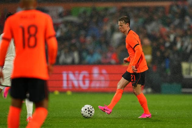 Fußball, Testspiel, Niederlande - Algerien #3 International Friendly, Länderspiel, Nationalmannschaft The Netherlands v Algeria Rotterdam - Frenkie de Jong of The Netherlands during an International Friendly match between The Netherlands and Algeria at De Kuip on 3 June 2026 in Rotterdam, The Netherlands. (VK Sportphoto Danny de Groot) Copyright: xDannyxdexGrootx
