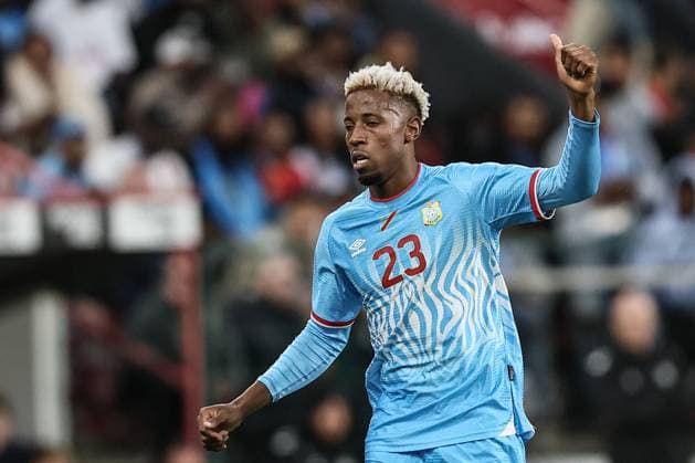 Fußball, Testspiel, DR Kongo - Dänemark #3 Congolese Simon Banza pictured during a friendly soccer game between the national teams of DR Congo and Denmark, Wednesday 03 June 2026 in Liege, in preparation of the upcoming the 2026 World Cup. BRUNOxFAHY  x175857527x