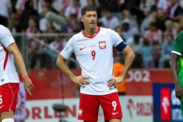 Fußball, Testspiel, Polen - Nigeria #3 Poland - Nigeria 03.06.2026 football, Warsaw, PGE National Stadium, FIFA , friendly international game match Poland - Nigeria ( mecz towarzyski, pilka nozna, Polska - Nigeria ) image shows: Robert Lewandowski photo Katarzyna Plewczynska Fotostyk Copyright: xKatarzynaxPlewczynskax 20260603FCTKPKAPL7510
