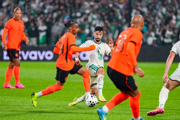 Fußball, Testspiel, Niederlande - Algerien #3 Friendly: Netherlands v Algeria Rotterdam - Crysencio Summerville of The Netherlands during the International Friendly, Länderspiel, Nationalmannschaft between Netherlands v Algeria at De Kuip on 3 June 2026 in Rotterdam, Netherlands. Copyright: xTomxBodex