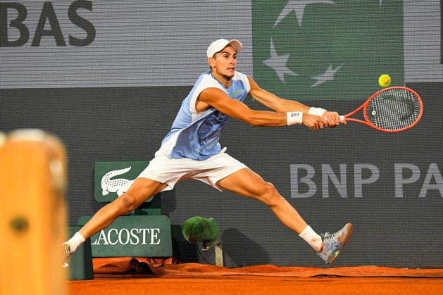 TENNIS : Roland Garros 2026 - Paris - 03 06 2026 Matteo Arnaldi (ITA) ParisFrance  Copyright: xBaptistexAutissierx