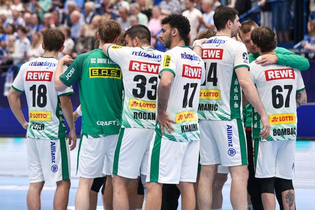 2026 06 03, xkwix, Handball, HBL, TBV Lemgo Lippe SC DHfK Leipzig, PHOENIX CONTACT arena, 33 Matchday, Season 2025 2026 The team from Leipzig in the circle after the final whistle Photo xKamilxWilkowskixPressefotoKochx North Rhine-Westphalia Germany