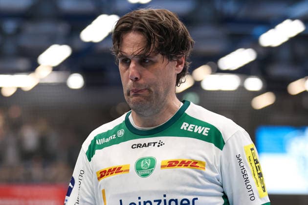 2026 06 03, xkwix, Handball, HBL, TBV Lemgo Lippe SC DHfK Leipzig, PHOENIX CONTACT arena, 33 Matchday, Season 2025 2026 Dean BombaÄ SC DHfK Leipzig 67 looking disappointed with pouting face after final whistle Photo xKamilxWilkowskixPressefotoKochx Nordrhein Westfalen Germany