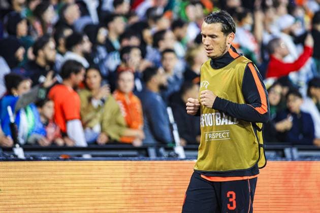 Fußball, Testspiel, Niederlande - Algerien #4 ROTTERDAM , 03-06-2026 , Stadium Feijenoord de Kuip , season 2025 2026 , FIFA International football , friendly match between The Netherlands and Algeria , picture shows Netherlands player Marten de Roon Netherlands - Algeria (friendly)  x204134708x Copyright: