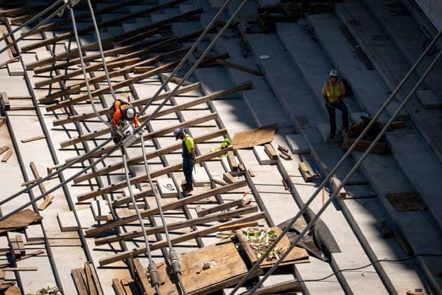NFL, Bauarbeiten am neuen Stadion der Tennessee Titans June 3, 2026, Nashville, Tennessee, USA: Construction continues at the new Tennessee Titans stadium in Nashville. Tennessee Titans New Stadium  - ZUMAh237 20260603_zsp_h237_001 Copyright: xCamdenxHallx