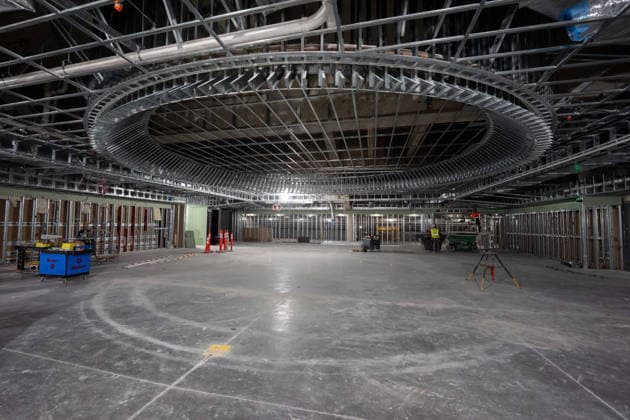 NFL, Bauarbeiten am neuen Stadion der Tennessee Titans June 3, 2026, Nashville, Tennessee, USA: Construction continues in the locker room of the new Tennessee Titans stadium in Nashville. Tennessee Titans New Stadium  - ZUMAh237 20260603_zsp_h237_011 Copyright: xCamdenxHallx