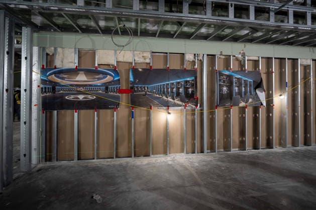 NFL, Bauarbeiten am neuen Stadion der Tennessee Titans June 3, 2026, Nashville, Tennessee, USA: Construction continues in the locker room of the new Tennessee Titans stadium in Nashville. Tennessee Titans New Stadium  - ZUMAh237 20260603_zsp_h237_014 Copyright: xCamdenxHallx