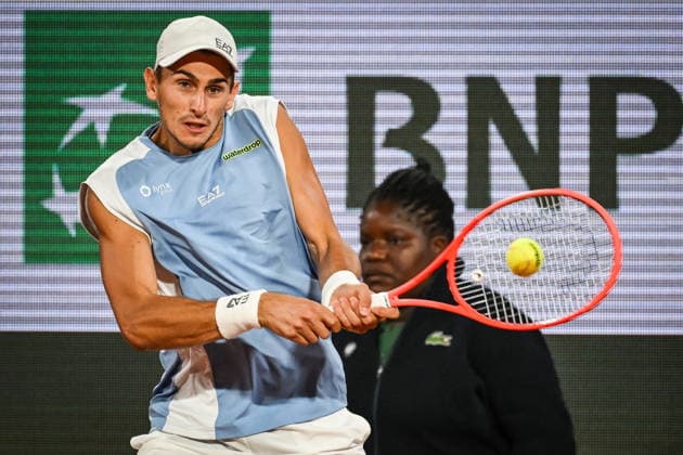 June 3, 2026, Paris, France, France: Matteo ARNALDI of Italy during the eleventh day of the Roland-Garros 2026, French Open 2026, Grand Slam tennis tournament at Roland-Garros Stadium on June 03, 2026 in Paris, France. Paris France - ZUMAm308 20260603_zsp_m308_059 Copyright: xMatthieuxMirvillex