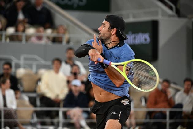 Tennis -Internationaux de France - Roland Garros 2026 - ITF - 03 06 2026 - Tennis -Internationaux de France - Roland Garros 2026 - ITF - 03 06 2026 - Matteo Berrettinni - Italie ParisFrance  Copyright: xChryslenexCaillaud psnewzx