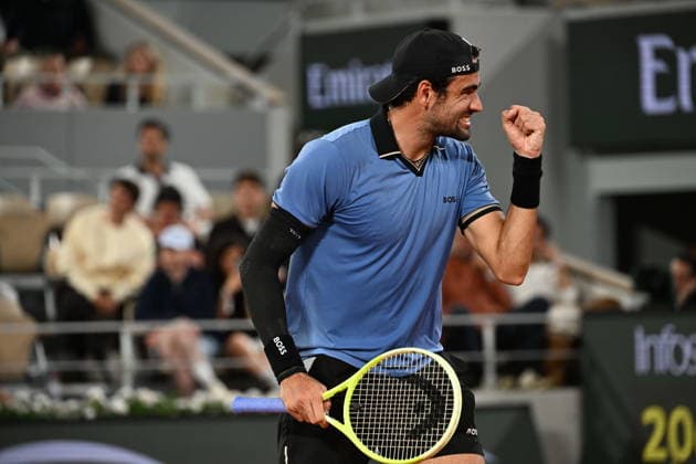Tennis -Internationaux de France - Roland Garros 2026 - ITF - 03 06 2026 - Tennis -Internationaux de France - Roland Garros 2026 - ITF - 03 06 2026 - Matteo Berrettinni - Italie ParisFrance  Copyright: xChryslenexCaillaud psnewzx