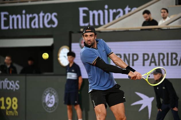Tennis -Internationaux de France - Roland Garros 2026 - ITF - 03 06 2026 - Tennis -Internationaux de France - Roland Garros 2026 - ITF - 03 06 2026 - Matteo Berrettinni - Italie ParisFrance  Copyright: xChryslenexCaillaud psnewzx