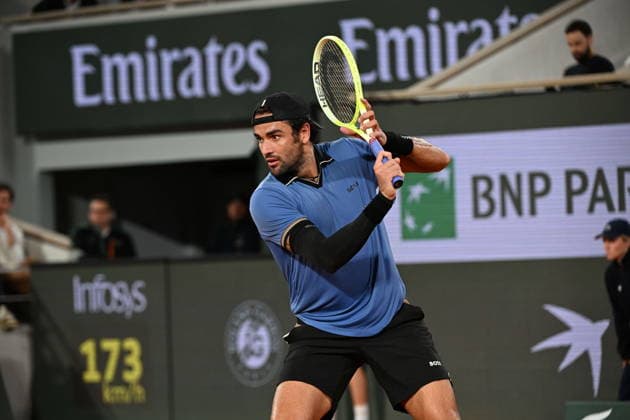 Tennis -Internationaux de France - Roland Garros 2026 - ITF - 03 06 2026 - Tennis -Internationaux de France - Roland Garros 2026 - ITF - 03 06 2026 - Matteo Berrettinni - Italie ParisFrance  Copyright: xChryslenexCaillaud psnewzx