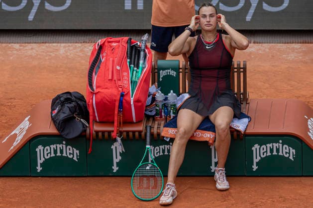 2026 French Open - Day Eleven Aryna Sabalenka competes during the match at the Roland Garros Grand Slam Tournament on June 3, 2026, in Paris, France. Paris France  Copyright: xRobertxSzaniszlox originalFilename:szaniszlo-notitle260603_npSub.jpg