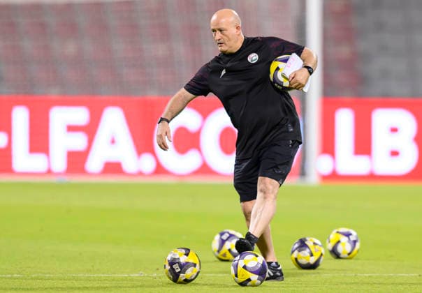 Yemen team press conference, PK, Pressekonferenz and Training Yemen national team, Nationalteam head coach Noureddine Ould Ali during a training session at Grand Hamad Stadium in Doha, Qatar, on June 3, 2026, on the eve of their AFC Asian Cup Saudi Arabia 2027 Qualifiers Group B match against Yemen. DOHA Qatar Copyright: xNOUSHADx