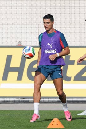 Training of the Portuguese national football team in the football city of Oeiras Portugal, June 3, 2026, in Alges, Portugal Cristiano Ronaldo Portugal ,7 Copyright: HMBxMedia FernandoxSoares