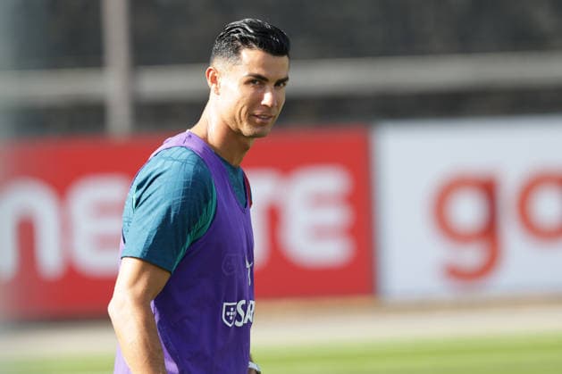 Training of the Portuguese national football team in the football city of Oeiras Portugal, June 3, 2026, in Alges, Portugal Cristiano Ronaldo Portugal ,7 Copyright: HMBxMedia FernandoxSoares