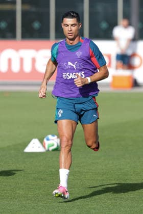 Training of the Portuguese national football team in the football city of Oeiras Portugal, June 3, 2026, in Alges, Portugal Cristiano Ronaldo Portugal ,7 Copyright: HMBxMedia FernandoxSoares