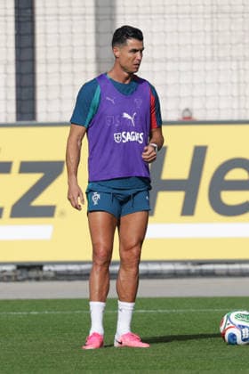 Training of the Portuguese national football team in the football city of Oeiras Portugal, June 3, 2026, in Alges, Portugal Cristiano Ronaldo Portugal ,7 Copyright: HMBxMedia FernandoxSoares