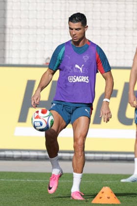 Training of the Portuguese national football team in the football city of Oeiras Portugal, June 3, 2026, in Alges, Portugal Cristiano Ronaldo Portugal ,7 Copyright: HMBxMedia FernandoxSoares