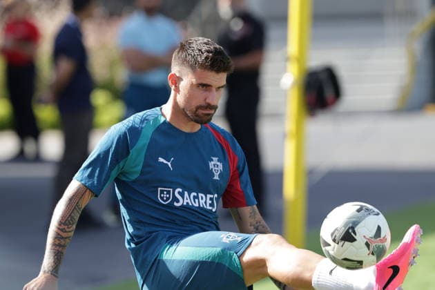 Training of the Portuguese national football team in the football city of Oeiras Portugal, June 3, 2026, in Alges, Portugal Ruben Neves Portugal ,18 Copyright: HMBxMedia FernandoxSoares