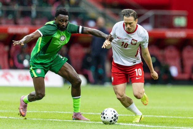 Friendly match: Poland vs Nigeria Wilfred Ndidi, Piotr Zielinski during Poland vs Nigeria friendly match in Warsaw, Poland, on June 3, 2026 Warsaw Poland  Copyright: xFotoxOlimpikx originalFilename:jastrzebowski-friendly260603_npi5l.jpg