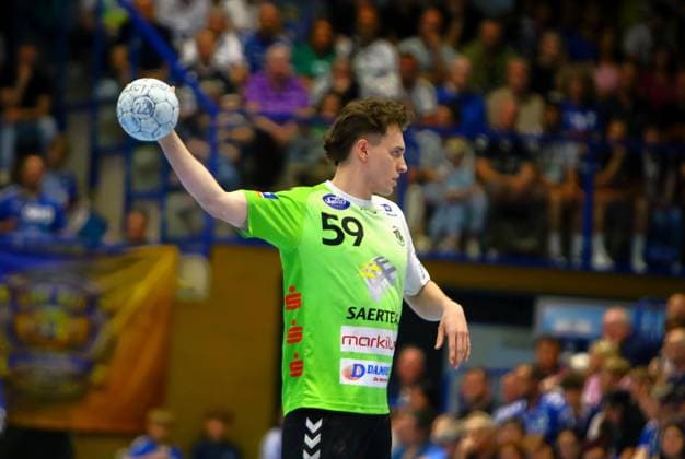 Akos Szeles Emsdetten Handball Qualification match for 2 League EHV Aue TV Emsdetten 36 44 on 3 6 2026 EHV Aue TV Emsdetten