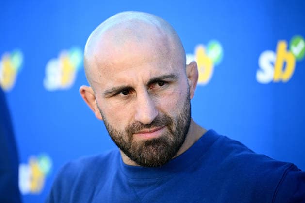 SPORTSBET WORLD CUP CAMPAIGN LAUNCH, Mixed martial arts fighter Alexander Volkanovski during a Sportsbet promotional event ahead of the FIFA 2026 World Cup, at Cockatoo Island in Sydney, Thursday, June 4, 2026. (AAP Image) NO ARCHIVING NO ARCHIVING SYDNEY NEW SOUTH WALES AUSTRALIA  Copyright: xAAPxIMAGEx 20260604161152057374