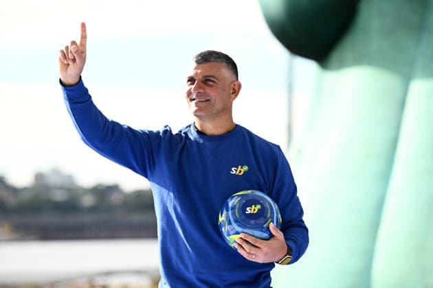 SPORTSBET WORLD CUP CAMPAIGN LAUNCH, Former Scocceroo John Aloisi is seen during a Sportsbet promotional event ahead of the FIFA 2026 World Cup, at Cockatoo Island in Sydney, Thursday, June 4, 2026. (AAP Image) NO ARCHIVING NO ARCHIVING SYDNEY NEW SOUTH WALES AUSTRALIA  Copyright: xAAPxIMAGEx 20260604175554480791