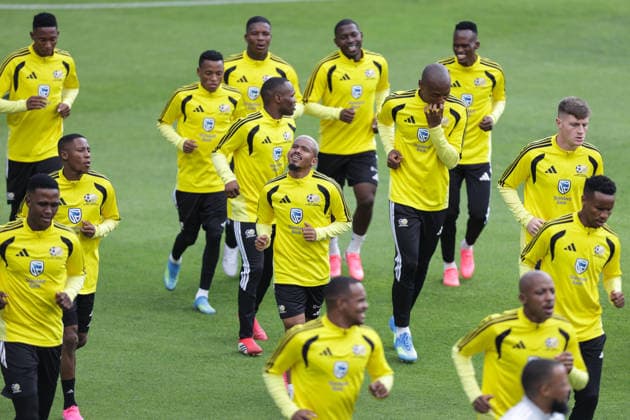 Football, FIFA World Cup 2026, South Africa national team, Training