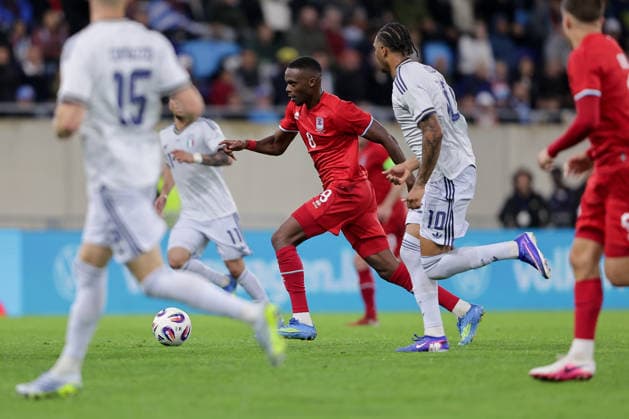 Christopher Martins Luxembourg 8 Soccer, Season 2025 2026, Friendly match, International match 03 06 2026 National team Luxembourg Italy LUX vs ITA Stade de Luxembourg, Luxembourg