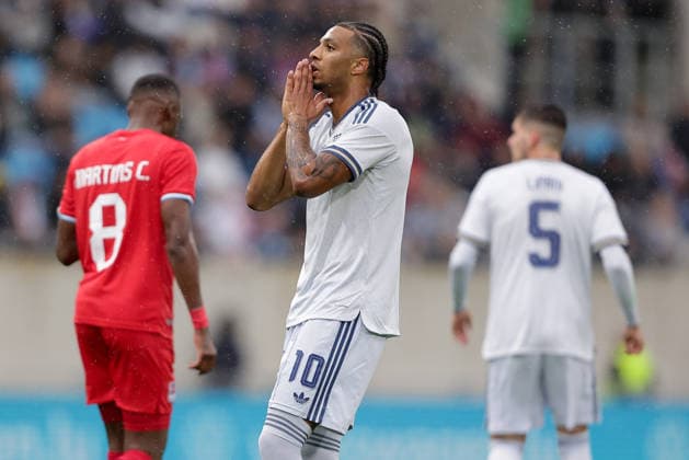 Cher Ndour Italy 10 is disappointed, frustrated, disappointment, frustration, emotions football, season 2025 2026, friendly match, international match 03 06 2026 national team Luxembourg Italy LUX vs ITA Stade de Luxembourg, Luxembourg