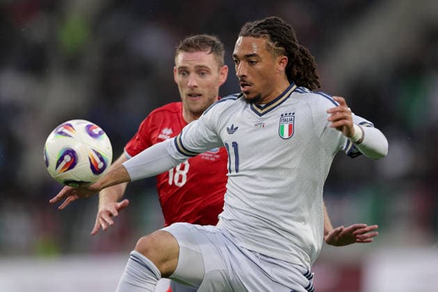 Luca Koleosho Italy 11 Soccer, Season 2025 2026, Friendly match, International match 03 06 2026 National team Luxembourg Italy LUX vs ITA Stade de Luxembourg, Luxembourg