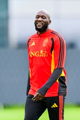 Belgian national football team - FIFA World Cup, WM, Weltmeisterschaft, Fussball 2026 - media activities 04 06 2026 TUBIZE, BELGIUM - JUNE 04 : Lukaku Romelu forward of Belgium pictured during a training session at the training grounds of the Royal Belgian Football Association ahead of the FIFA World Cup 2026 on June 4, 2026 in Tubize, Belgium, 04 06 2026 Tubize Belgium  Copyright: xJanxDexMeuleneirx