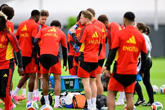 Belgian national football team - FIFA World Cup, WM, Weltmeisterschaft, Fussball 2026 - media activities 04 06 2026 TUBIZE, BELGIUM - JUNE 04 : De Bruyne Kevin forward of Belgium pictured during a training session at the training grounds of the Royal Belgian Football Association ahead of the FIFA World Cup 2026 on June 4, 2026 in Tubize, Belgium, 04 06 2026 Tubize Belgium  Copyright: xJanxDexMeuleneirx