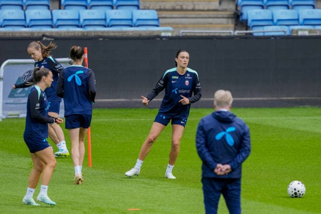 Womens national football team Oslo 20260604 Ingrid Syrstad Engen prepares for the World Cup qualifier against Germany at Ullevaal Stadium Photo Javad Parsa NTB Oslo Norway EDITORIAL USE ONLY RESTRICTED USE FOR BETTING COMPANIES  Copyright: xJavadxParsax xNTBx