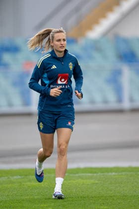 260604 Nathalie Björn of the Swedish women s national football team during a training session on June 4, 2026 in Gothenburg Photo Daniel Stiller BILDBYRAN code DS DS0583 fotboll football soccer fotball vm kval kval fifa womens world cup qualifier qualifier träning practice training sverige sweden dam bbeng  Copyright: DANIELxSTILLER BB260604DS004
