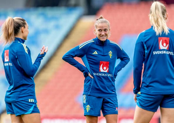 GOTHENBURG, SWEDEN 20260604 Filippa Angeldahl during Thursday s training with the women s national team at Ullevi ahead of the upcoming World Cup qualifier against Denmark GÖTEBORG SWEDEN x9200x  Copyright: xAdamxIhse TTx THE WOMEN S NATIONAL TEAM TRAINS IN GOTHENBURG BEFORE THE WORLD CUP QUALIFYING