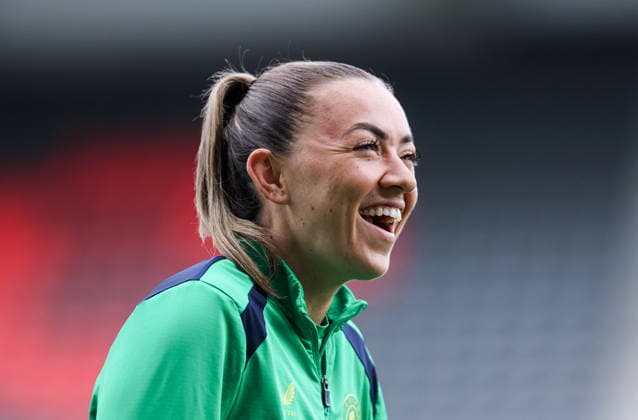Republic of Ireland WNT Squad Training, SuperValu Pairc Ui Chaoimh, Cork 4 6 2026 Aoibheann Clancy Aoibheann Clancy 4 6 2026  Copyright: x INPHO TomxMaherx RDR_4954
