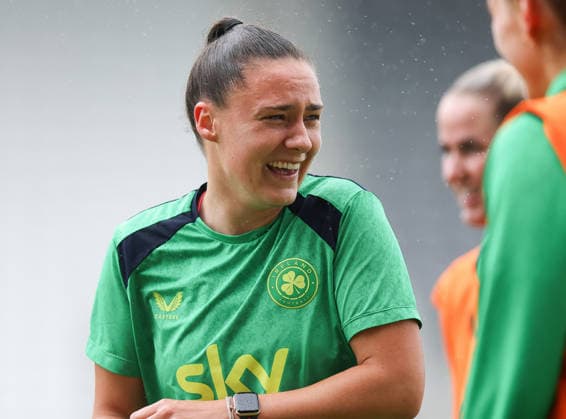 Republic of Ireland WNT Squad Training, SuperValu Pairc Ui Chaoimh, Cork 4 6 2026 Jessica Ziu Jessica Ziu 4 6 2026  Copyright: x INPHO TomxMaherx RDR_5792