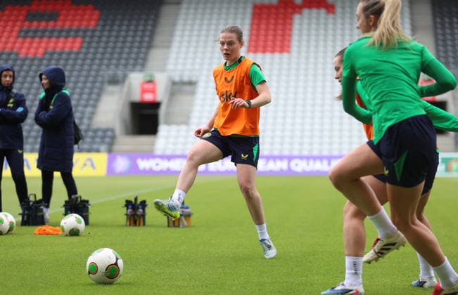 Republic of Ireland WNT Squad Training, SuperValu Pairc Ui Chaoimh, Cork 4 6 2026 Emily Murphy Emily Murphy 4 6 2026  Copyright: x INPHO TomxMaherx ISS_0177