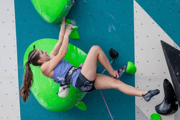 Climbing, Lead, World Climbing Series in Prague
