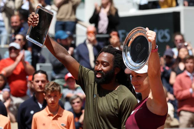 TENNIS : Roland Garros 2026 - 04 06 2026 Sara Errani (ITA) - Andrea Vavassori (ITA) Vs Gabriela Dabrowski (CAN) - Evan King (USA) ParisFrance  Copyright: xMichaelxBaucherx