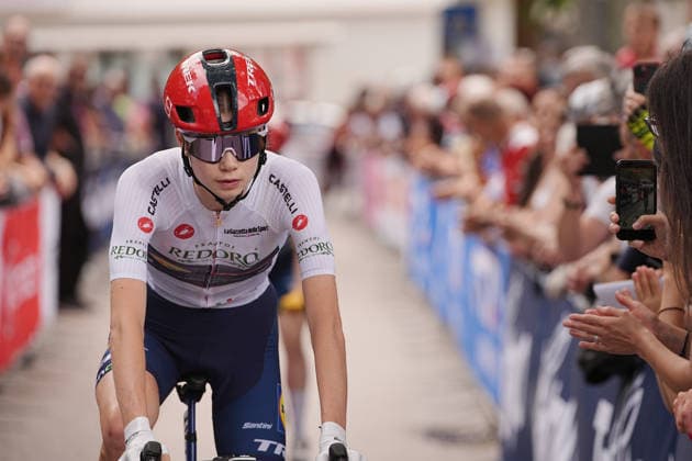 Canada™s Isabella Holmgren of Lidl - Trek™s during Stage 6 of the Giro d™Italia Women, from Ala to Brescello, Italy - Thursday June 4, 2026  Copyright: xMarcoxAlpozzi LaPressex