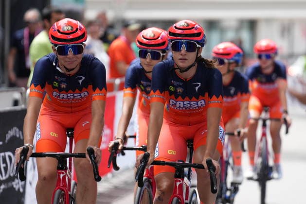 Italy™s Marta Pavesi of Top Girls Fassa Bortolo™s during Stage 6 of the Giro d™Italia Women, from Ala to Brescello, Italy, Tuesday, June 4, 2026  Copyright: xDavidexSpada LaPressex