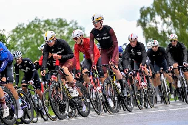 Tour de Wallonie 2026 Stage 4 EUPEN, BELGIUM - JUNE 04 : Rider of Team Modern Adventure Pro Cycling in action during stage 4 of the 47th edition of Ethias Tour de Wallonie an UCI ProSeries 2.Pro cycling road race stage for Men Elite of 166.7 km with start in Dison and finish in Eupen on June 4, 2026 in Eupen, Belgium, 04 06 2026 ( Motordriver Pieter Van Herzele - Eupen Belgium  Copyright: xSesx