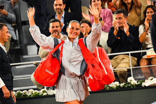 TENNIS : Roland Garros 2026 - Paris - 04 06 2026 Marta Kostyuk (UKR) ParisFrance  Copyright: xBaptistexAutissierx