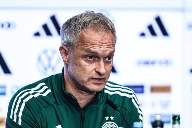Sport, Football, World Cup Qualification Europe Women Season 2026 Closing Press Conference Germany before the match against Norway 04 06 2026, RheinEnergeieSTADION Christian Wück Coach, Germany Cologne RheinEnergieSTADION North Rhine-Westphalia Germany
