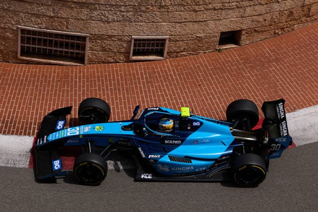 Formula 3 Championship - Round 2 Monaco - Practice Nandhavud Bhirombhakdi of Thailand and DAMS Lucas Oil (30) on track during practice ahead of Round 2 Monaco of the Formula 3 Championship at Circuit de Monaco on June 4, 2026, in Monte-Carlo, Monaco. Monte-Carlo Circuit de Monaco Monte-Carlo Monaco RL_F1GPMCO_2K26_000036 Copyright: xRicardoxLarreinax